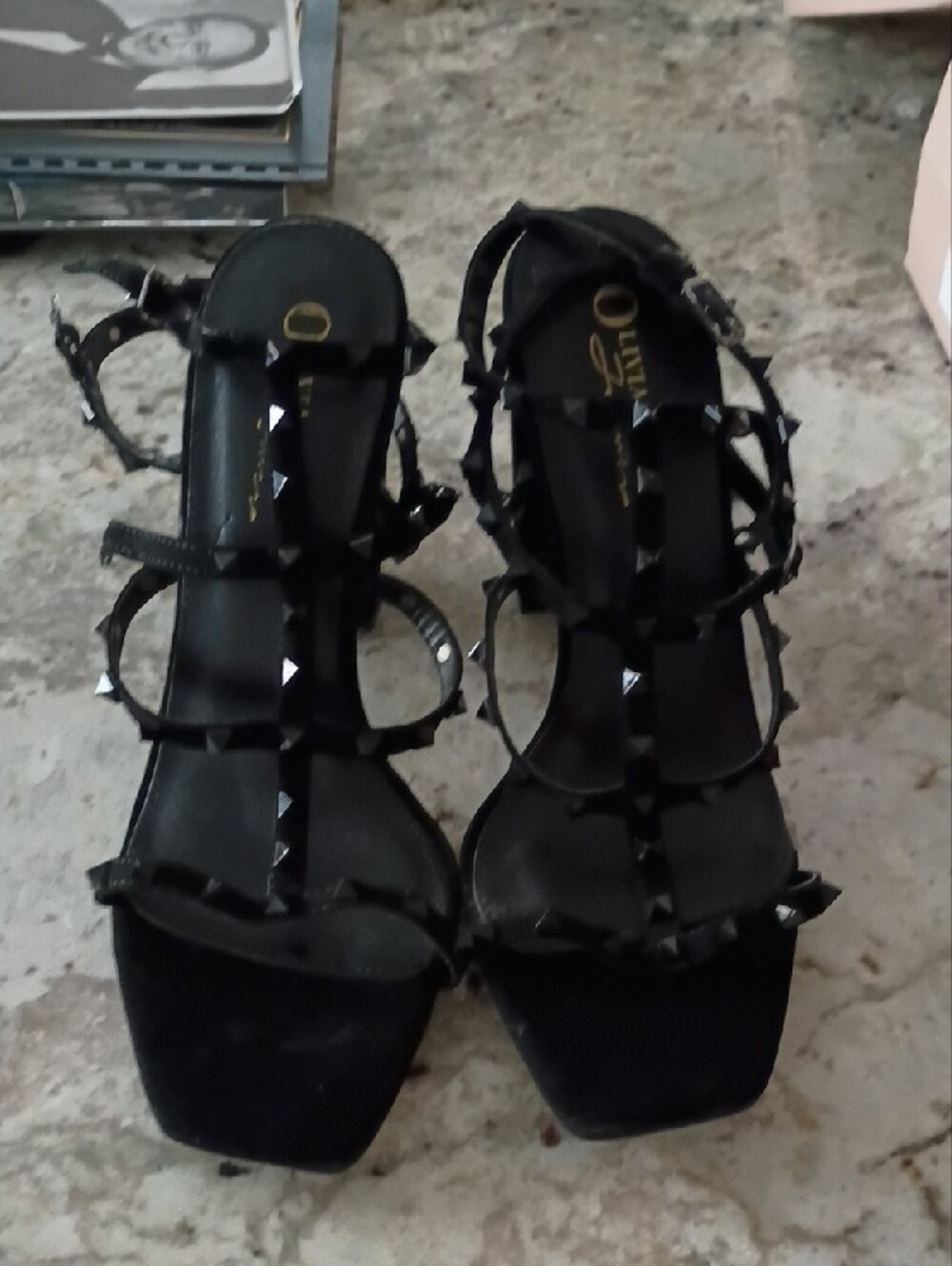 Olivia Fragrance Women's Heels in Black